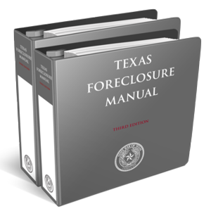 cover image of Texas foreclosure manual. 2019